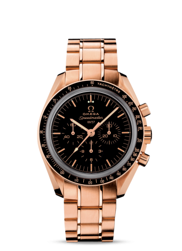 Omega Speedmaster Moonwatch Anniversary Red Gold